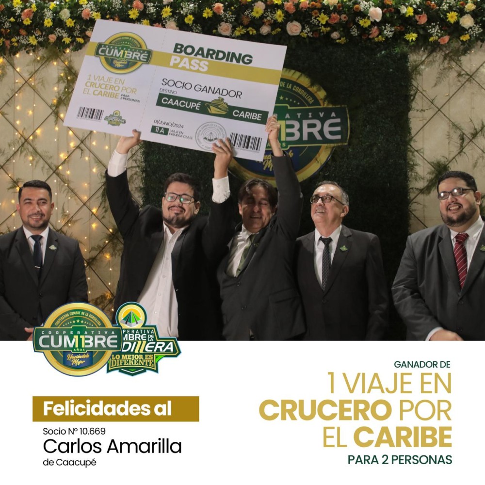 1 Viaje en crucero al Caribe